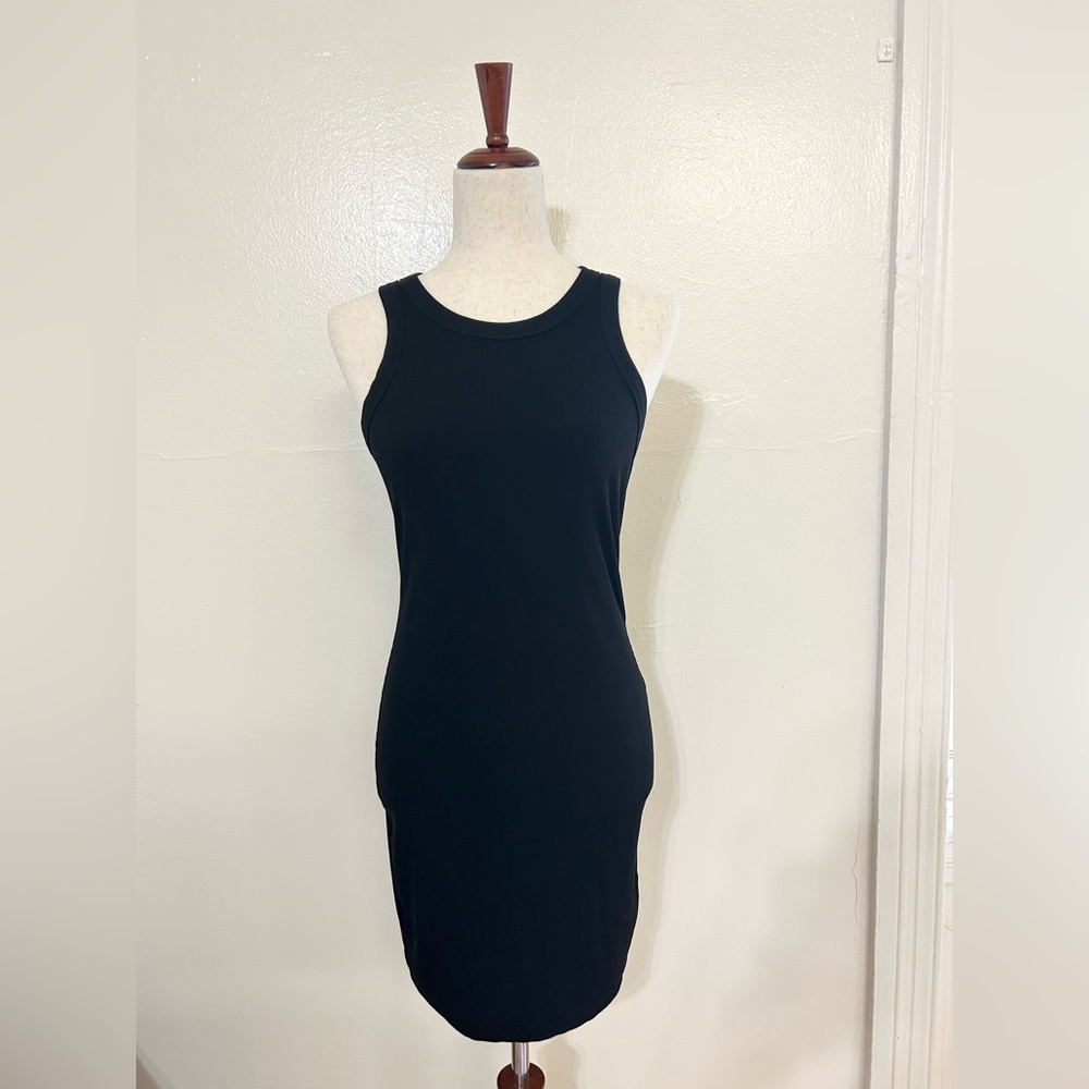 Black Tank Bodycon Mini Dress